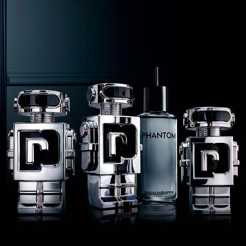 PERFUME MASCULINO PACO RABANNE PHANTOM EAU DE TOILETTE 100ml - Imagem 3